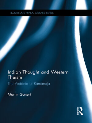 cover image of Indian Thought and Western Theism